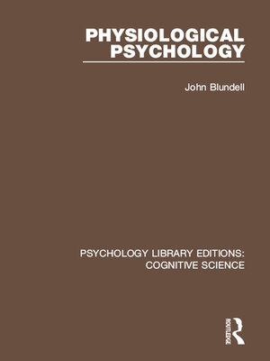 cover image of Physiological Psychology